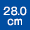 28.0cm