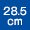 28.5cm