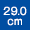 29.0cm