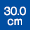 30.0cm